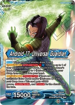 Android 17 // Android 17, Universal Guardian - Universal Onslaught (DBS-B09) Universal Onslaught