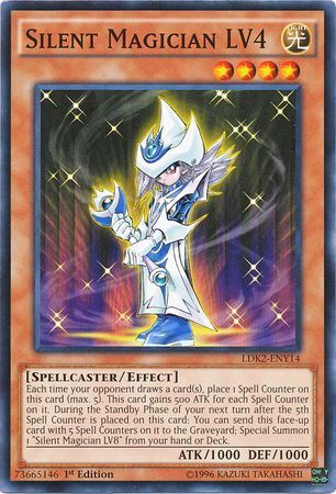 Silent Magician LV4 - LDK2-ENY14 - Common 1st Edition Legendary Decks II - Yugi