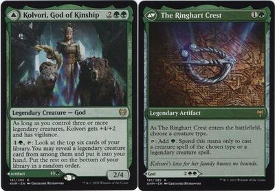 Kolvori, God of Kinship | The Ringhart Crest 181/285 Kaldheim Singles/ FOIL