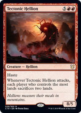 Tectonic Hellion 029/302 Commander 2019 Singles
