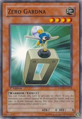 Zero Gardna - DP09-EN012 - Common 1st Edition Duelist Pack: Yusei 2 [DP09] 1st Edition Singles