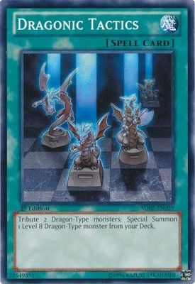 Dragonic Tactics - SDBE-EN029 - Common 1st Edition Saga of Blue-Eyes White Dragon 1st Edition Singles