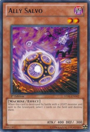 Ally Salvo - STBL-EN092 - Rare 1st Edition Starstrike Blast 1st Edition Singles