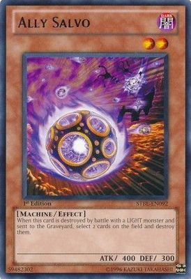 Ally Salvo - STBL-EN092 - Rare 1st Edition Starstrike Blast 1st Edition Singles