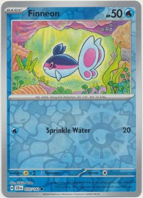 Finneon - 035/142 - Common Reverse Holo Scarlet &amp; Violet: Stellar Crown Reverse Singles