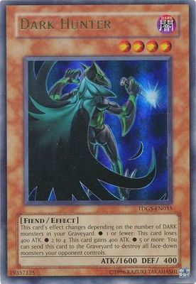 Dark Hunter - TDGS-EN033 - Ultra Rare Unlimited The Duelist Genesis [TDGS] Unlimited Singles