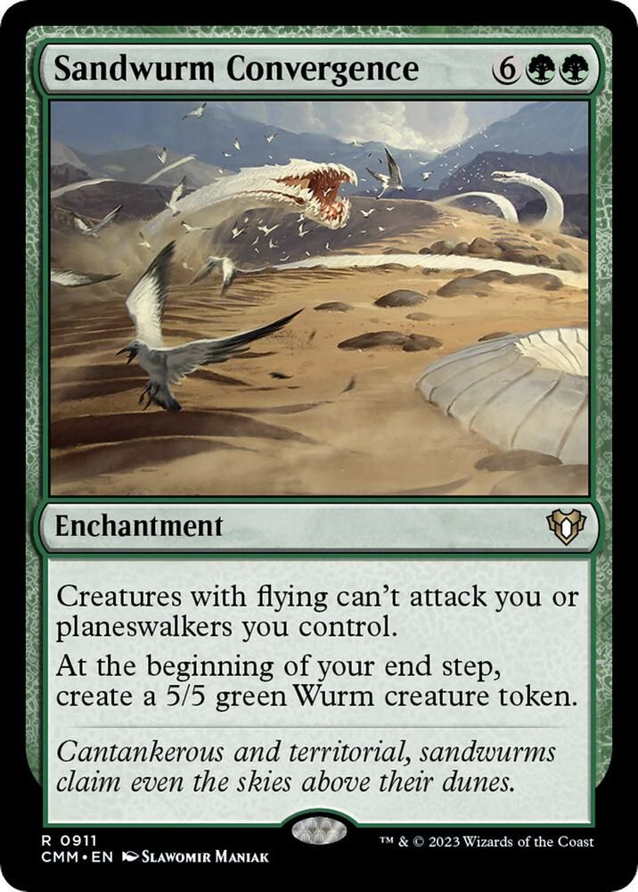 Sandwurm Convergence - Commander Masters (CMM) Commander Masters