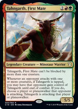 Tahngarth, First Mate 050/302 Commander 2019 Singles