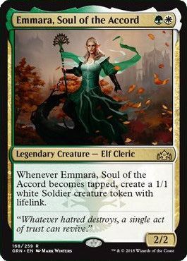 Emmara, Soul of the Accord 168/259 Guilds of Ravnica Singles