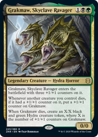 Grakmaw, Skyclave Ravager 223/280 Zendikar Rising Singles