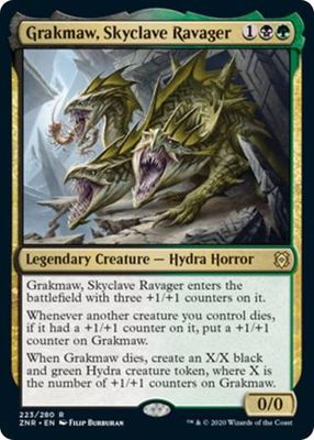 Grakmaw, Skyclave Ravager 223/280 Zendikar Rising Singles
