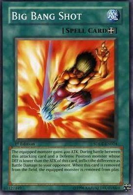 Big Bang Shot - SDDE-EN024 - Common 1st Edition Structure Deck: Dark Emperor [SDDE] 1st Edition Singles