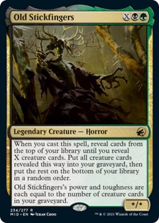 Old Stickfingers 234/277 Innistrad: Midnight Hunt Singles