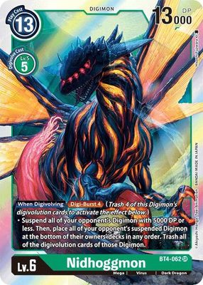 Nidhoggmon - Great Legend (BT04) Great Legend