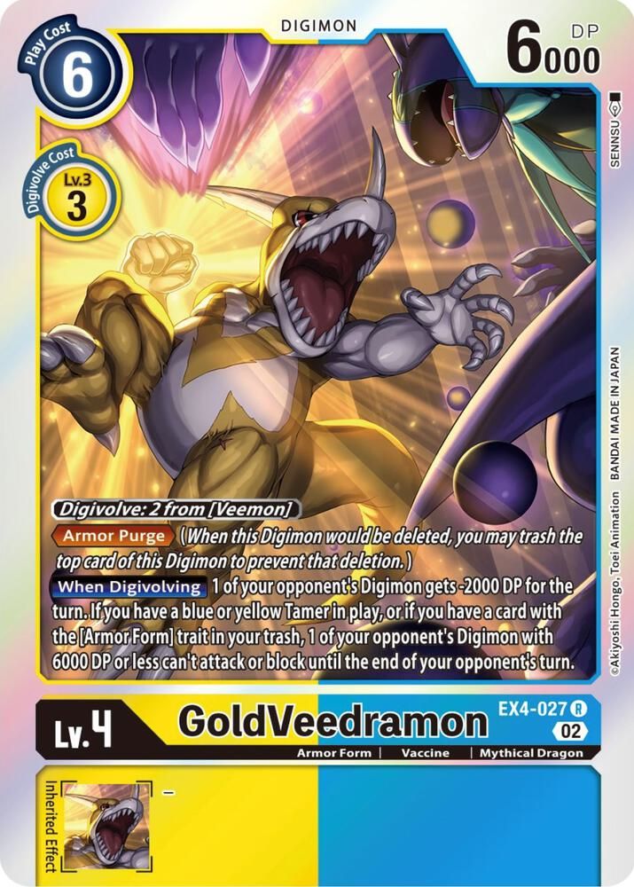 GoldVeedramon - Alternative Being Booster (EX04) Alternative Being Booster