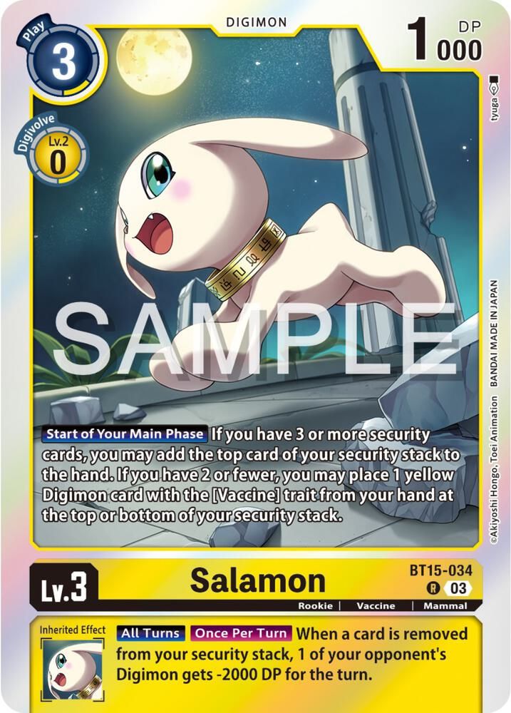 Salamon - Exceed Apocalypse (BT15) Exceed Apocalypse