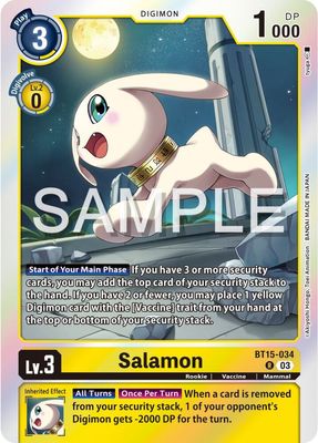Salamon - Exceed Apocalypse (BT15) Exceed Apocalypse