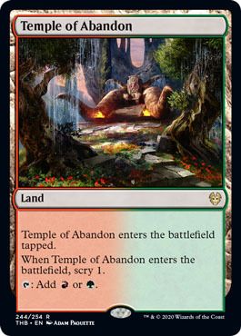 Temple of Abandon 244/254 Theros: Beyond Death Singles