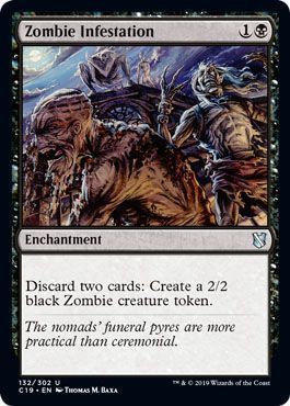 Zombie Infestation 132/302 Commander 2019 Singles