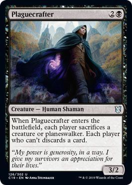 Plaguecrafter 126/302 Commander 2019 Singles