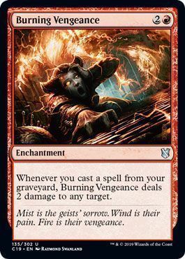Burning Vengeance 135/302 - Commander 2019 Singles