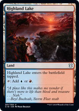 Highland Lake 251/302 - Commander 2019 Singles