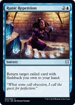 Runic Repetition 094/302 Commander 2019 Singles
