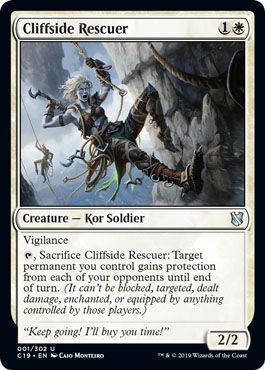 Cliffside Rescuer 001/302 Commander 2019 Singles