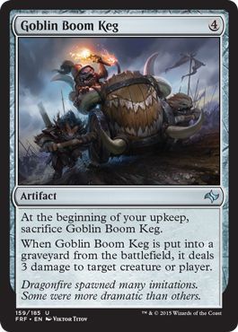 Goblin Boom Keg 159/185 - Fate Reforged Singles
