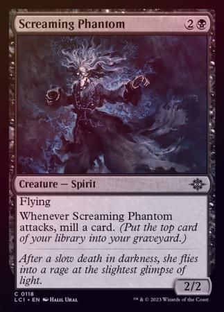 Screaming Phantom 0118 - Foil The Lost Caverns of Ixalan Foil Singles