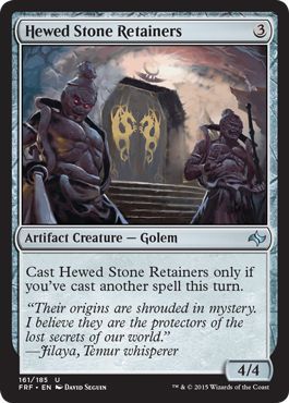 Hewed Stone Retainers 161/185 - Fate Reforged Singles