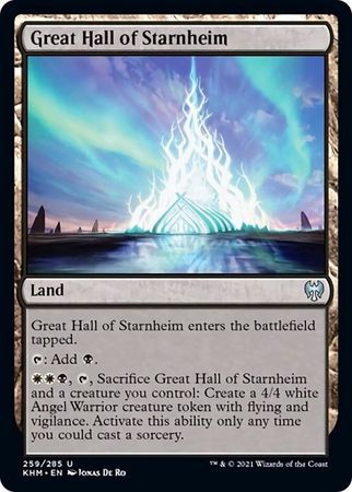 Great Hall of Starnheim 259/285 Kaldheim Singles Foild