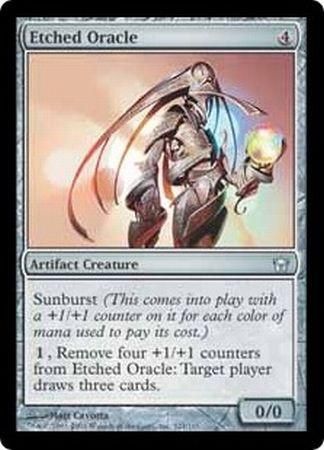 Etched Oracle Fifth Dawn Singles