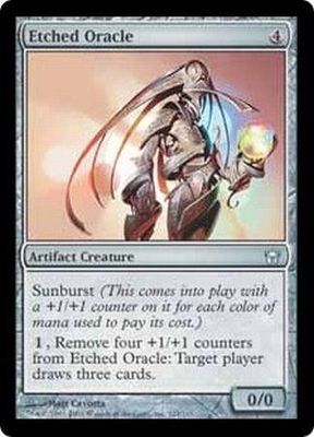 Etched Oracle Fifth Dawn Singles