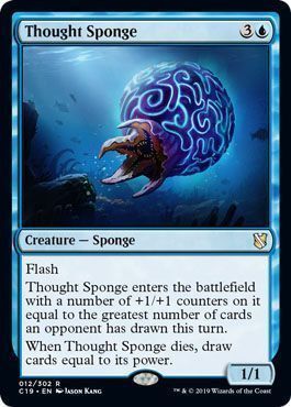 Thought Sponge 012/302 Commander 2019 Singles