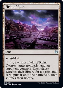 Field of Ruin 242/254 Theros: Beyond Death Singles