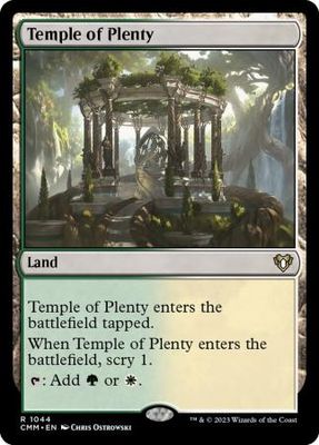 Temple of Plenty 1044 Commander Masters Singles