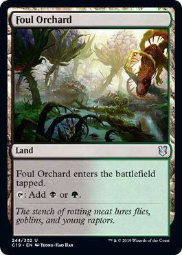 Foul Orchard 244/302 Commander 2019 Singles