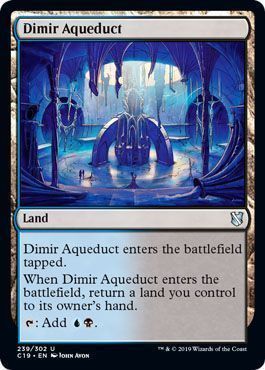 Dimir Aqueduct 239/302 Commander 2019 Singles