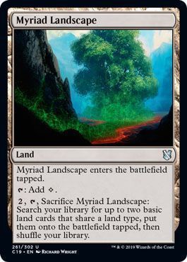 Myriad Landscape 261/302 - Commander 2019 Singles