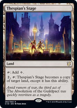 Thespian&#39;s Stage 282/302 Commander 2019 Singles