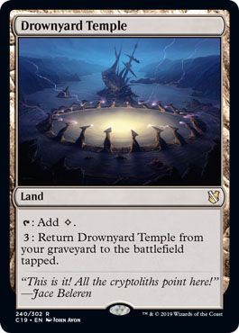 Drownyard Temple 240/302 Commander 2019 Singles