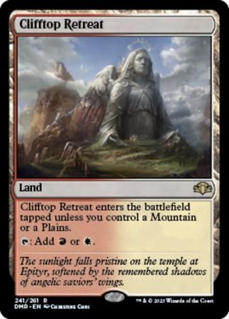 Clifftop Retreat 241/261 Dominaria Remastered Singles