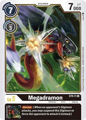 Megadramon - Starter Deck 05: Machine Black (ST-5) Starter Deck 05: Machine Black