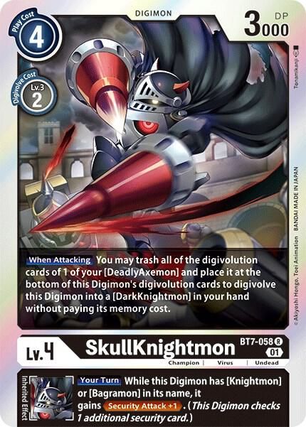 SkullKnightmon - Next Adventure (BT07) Next Adventure