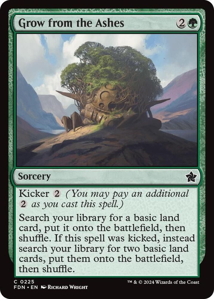 Grow from the Ashes - Foundations (Foil) Foundations