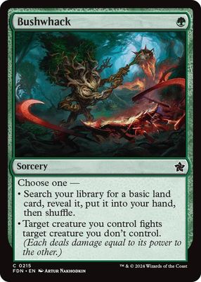 Bushwhack - Foundations (Foil) Foundations