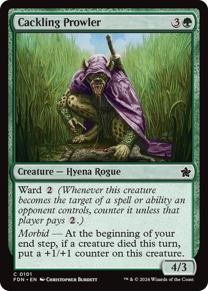 Cackling Prowler - Foundations (Foil) Foundations