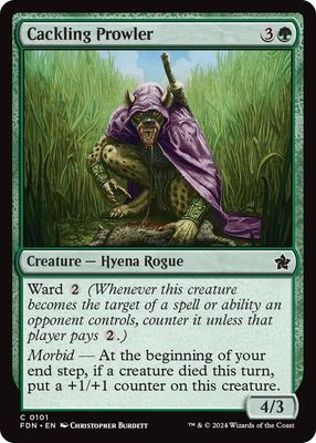 Cackling Prowler - Foundations (Foil) Foundations