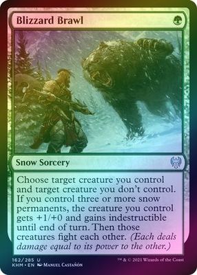 Blizzard Brawl 162/285 - Foil Kaldheim Foil Singles